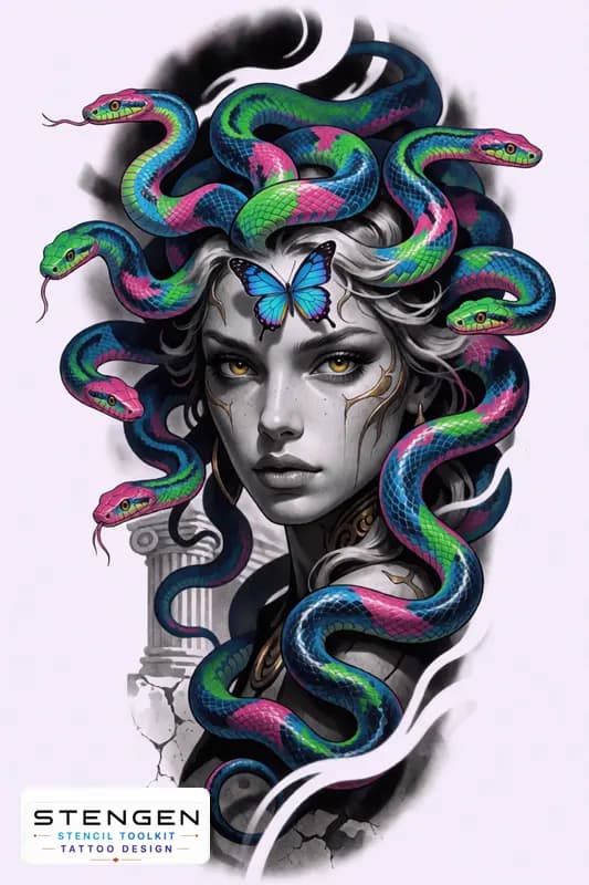 ColorMEDUSA (48) tattoo design