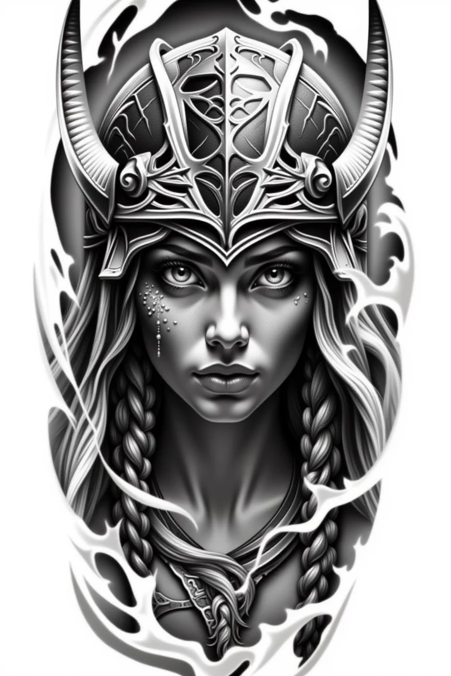 Ein Design als Stencil in Default, Advanced und Dotwork